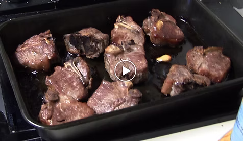 Lamb Chop Fried Potato Serbian Recipe